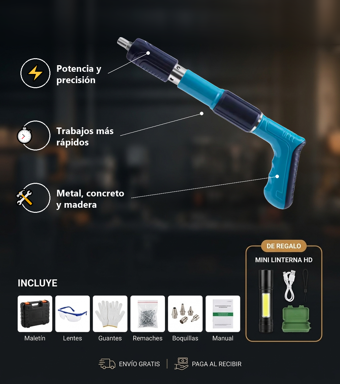 PISTOLA REMACHADORA
