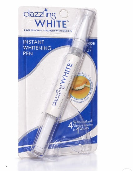Dazzling white