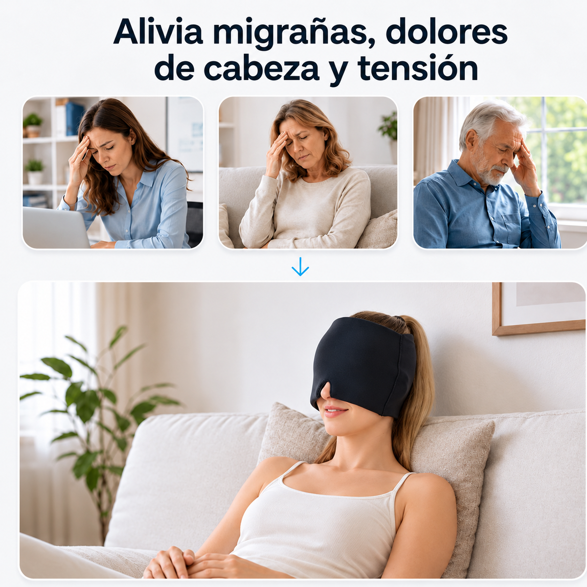 Gorro Gélica 360 PRO | Alivio Instantáneo