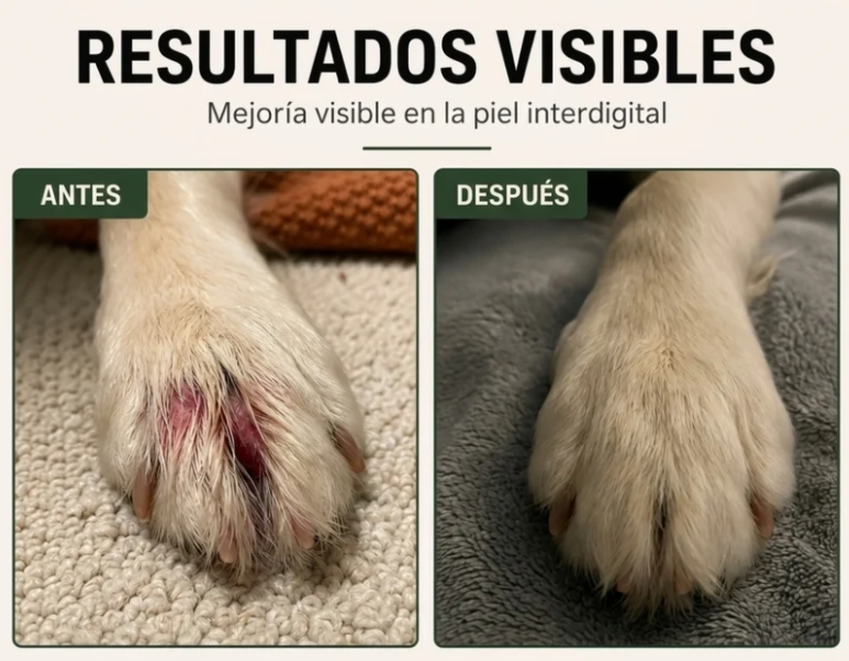 Fórmula Veterinaria Natural para Eliminar Hongos en Perros.
