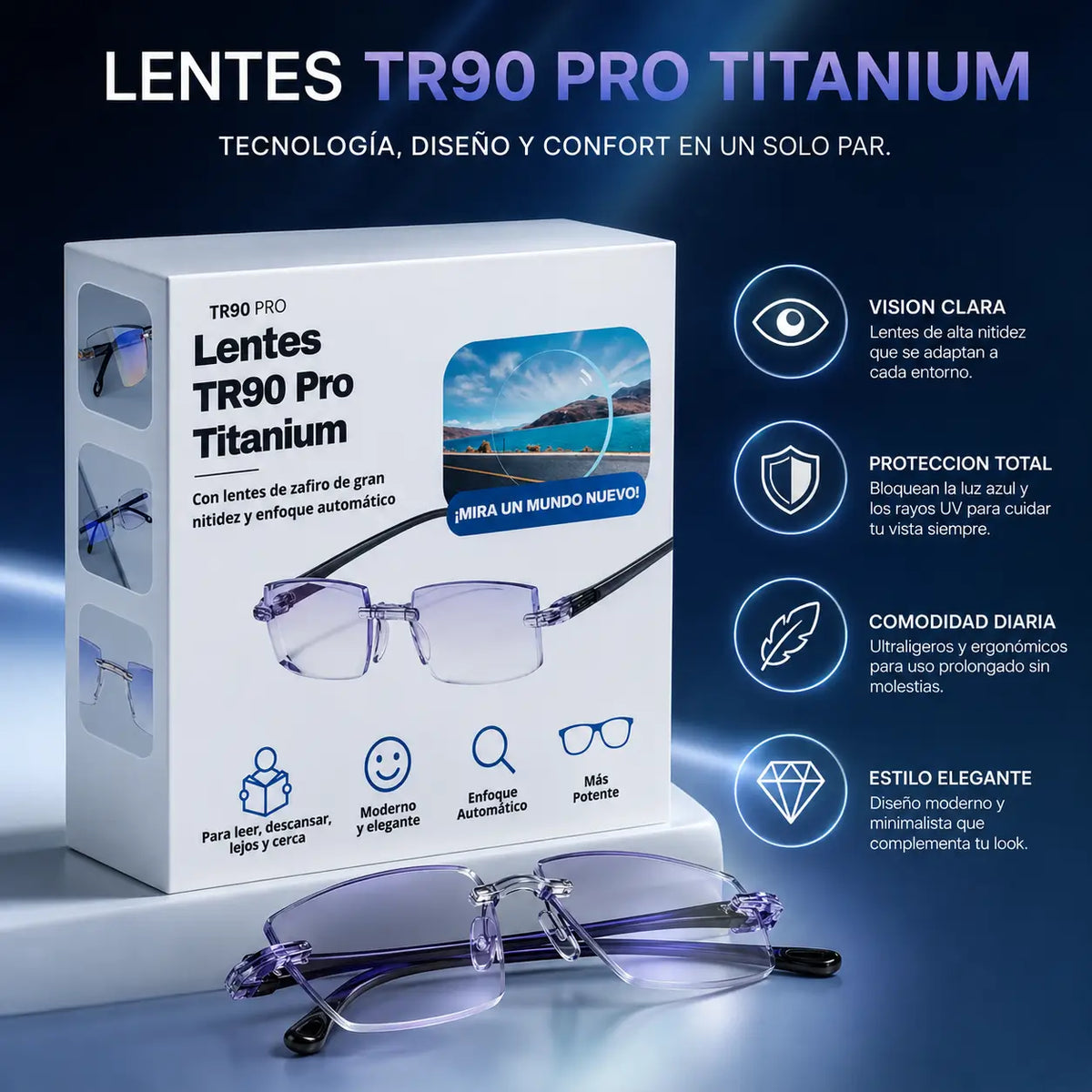 Olvida el cambio constante de lentes