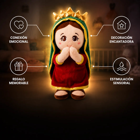 Virgencita Que Respira Con Luces Y sonido