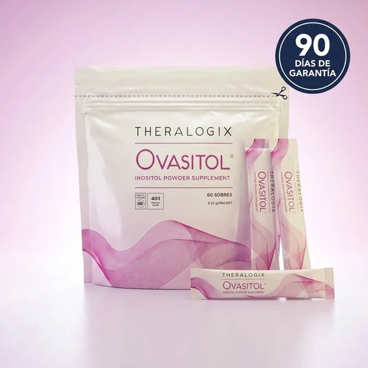 Ovasitol - Suplemento en polvo, para equilibrio hormonal y apoyo de la función ovárica, certificado NSF, 60 sobres para 30 días