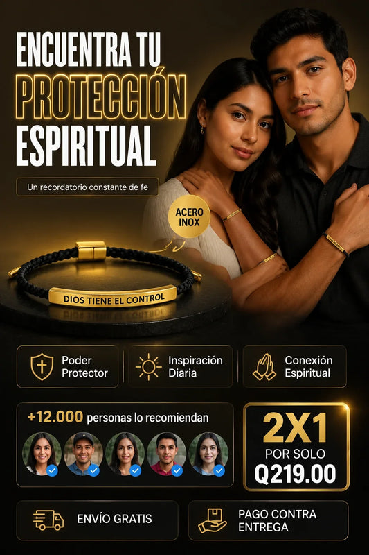 Pulsera Dios tiene el control
